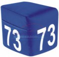 Prisma cubo Azul Royal R$ 10,00